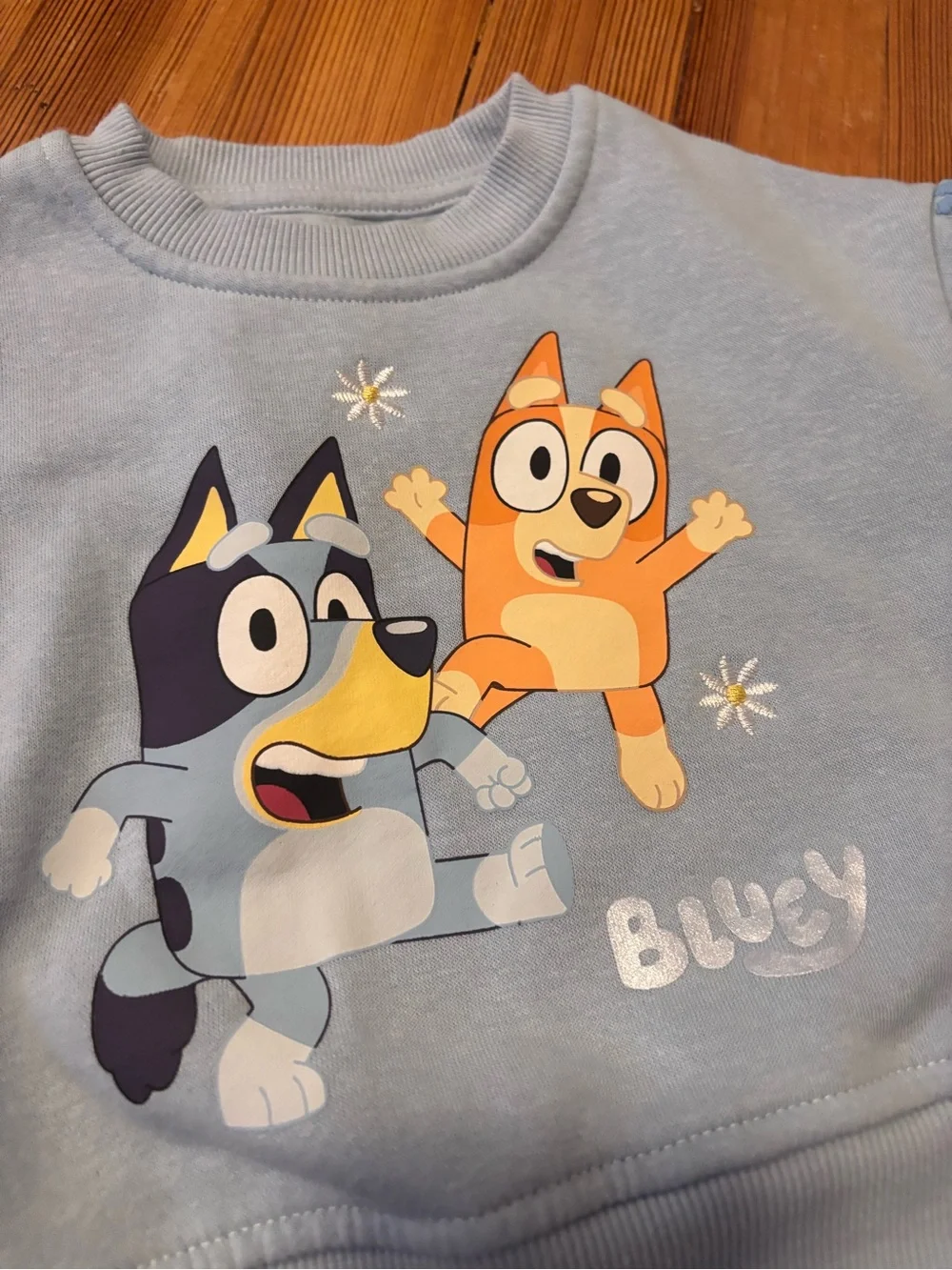 Bluey baby 2-piece matching set sweatshirt and sweats size 12 months